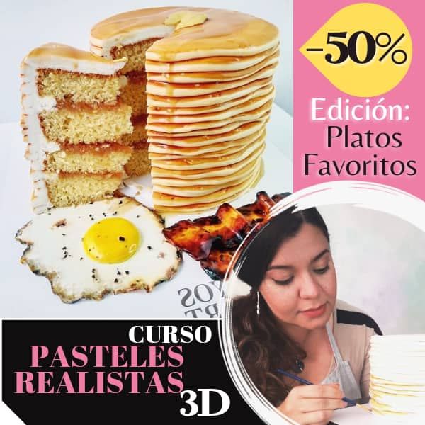 CURSO - Pasteles Realistas 3D Desde Cero